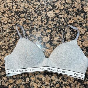 Victoria's Secret Light Gray Bra